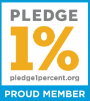 Proud Member of the 1% Pledge